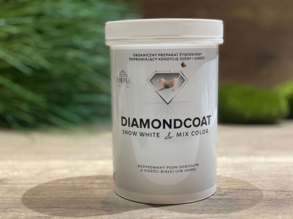 pokusa diamondcoat snowwhite mixcolor suplementy dla maltanczyka