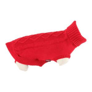 sweterek dla maltańczyka czerwony legend