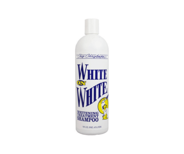 chris christensen white on white shampoo szampon wybielający do białej i jasnej sierści szampon dla maltańczyka