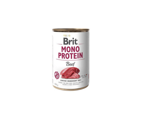 mokra karma dla maltacańczyka Brit Mono Protein Beef