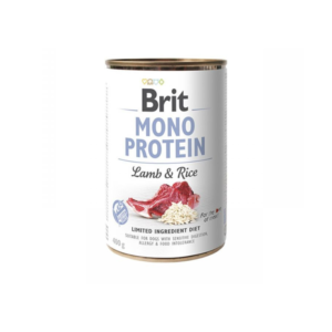 mokra karma dla maltaÅ„czyka brit mono protein lamb rice