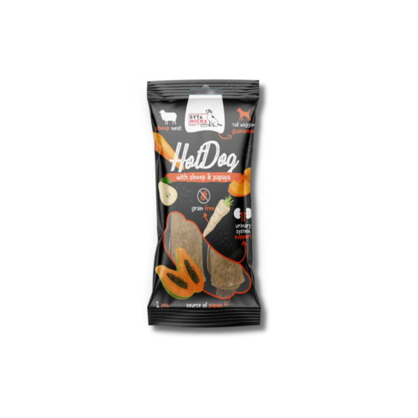 syta micha hot dog warzywny z papaja w skorze owcy