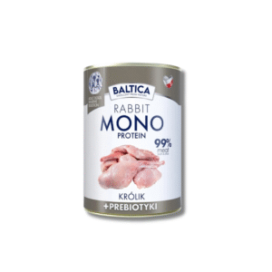 karma mokra baltica mono rabbit z prebiotykami, mokra karma dla maltanczyka