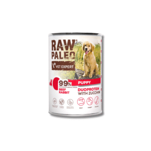 karma mokra raw paleo beef rabbit puppy can