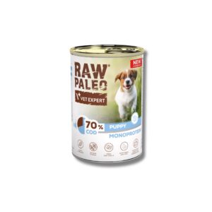 raw paleo cod puppy, mokra karma dla maltańczyka