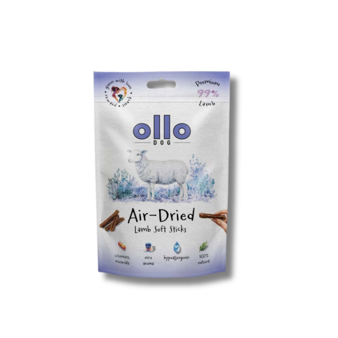 przysmaki ollo lamb sticks, przysmaki dla maltanczyka