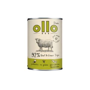 karma Ollo Pure wołowina i zielone żwacze, karma mokra dla maltańczyka, karma dla maltańczyka