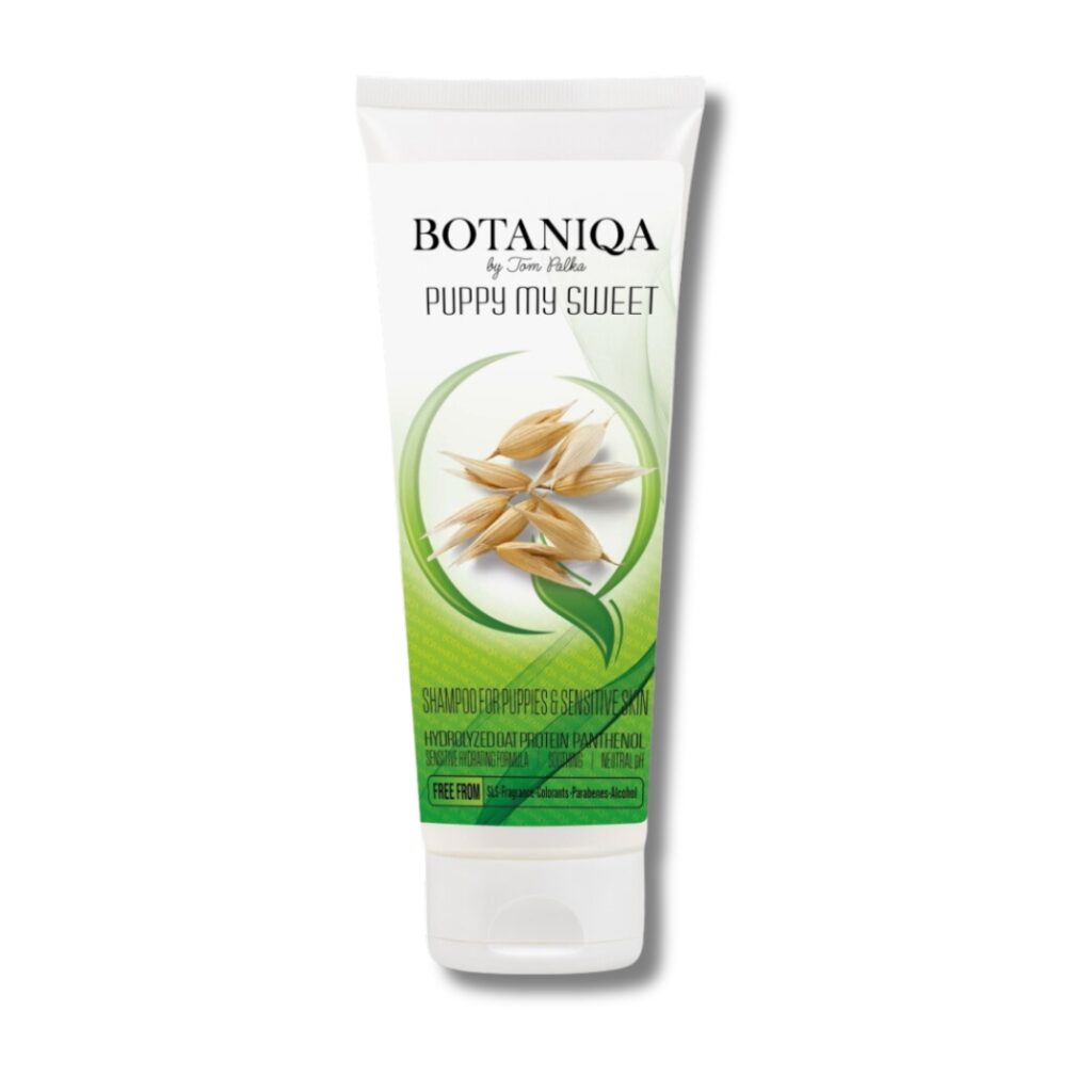szampon botaniqa puppy my sweet shampoo by tom palka, szampon dla szczeniaka maltanczyka