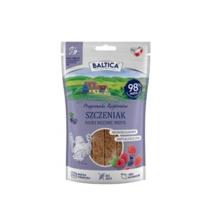 baltica miesne paski dla szczeniat indyk, smaczki dla szczeniaka maltanczyka,
