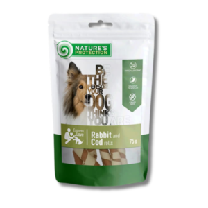 natures protection snacks rabbit and cod, smaczki dla maltańczyka